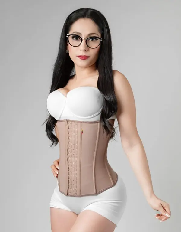 Cinturilla Colombiana Reductora | Control Abdomen y Moldea Cintura | 4 Filas de Ajuste