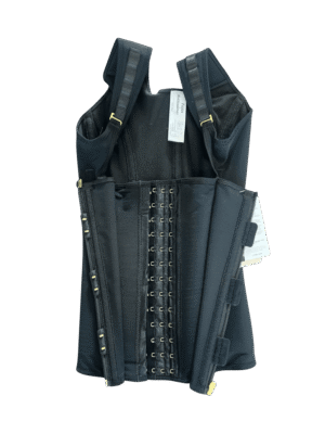 Detalle niveles de ajuste chaleco faja colombiana extra largo original