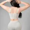 brasier bustier strapless sin relleno negro beige Dulce Reyes