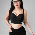 brasier bustier strapless sin relleno negro beige Dulce Reyes