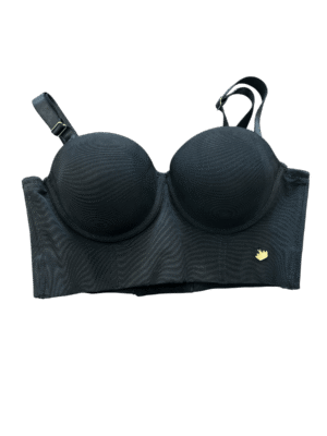 brasier bustier strapless sin relleno negro beige Dulce Reyes