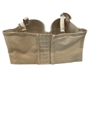 brasier bustier strapless sin relleno negro beige Dulce Reyes