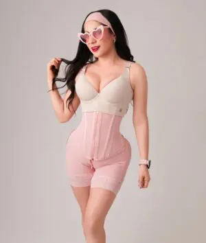 cinturilla rosa perfil
