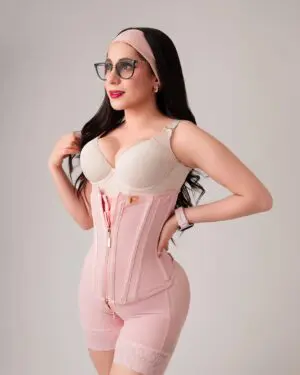 cinturilla rosa frente