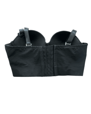 brasier bustier strapless sin relleno negro beige Dulce Reyes